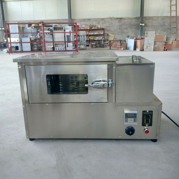 Professional stainless steel pizza oven for commercial use, ideal for grilling steak, chicken, cakes, bread, and pizzas