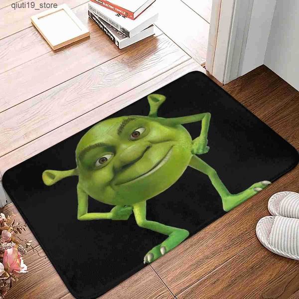 Shrek Wazowski non-slip bath mat for kitchen, bathroom, or living room floors