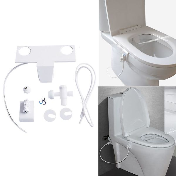 Smart Bidet Shower Nozzle for Intelligent Toilet Seat Cleaning with Adsorption Design