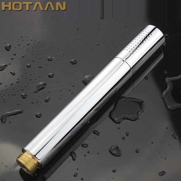 Solid brass handheld shower head featuring a chrome-plated finish and water-saving YT-5107 W250109 nozzle