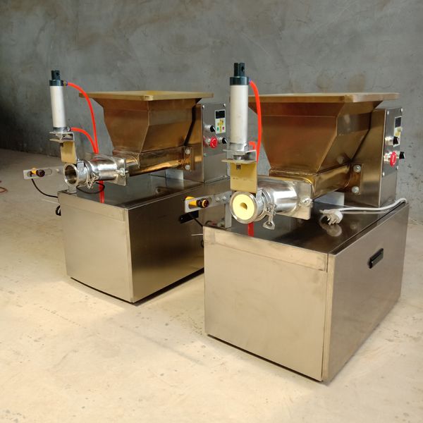 Stainless steel commercial dough divider for bread buns and extruder cutting