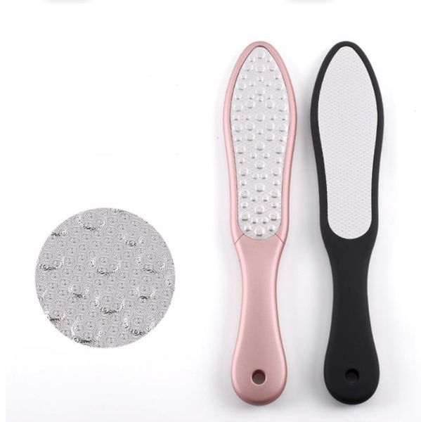 Stainless steel foot file for removing calluses and dead skin, exfoliating and smoothing feet