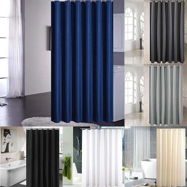 Thickened waterproof shower curtain for bathroom, moisture-resistant in Mycin color, model M240824