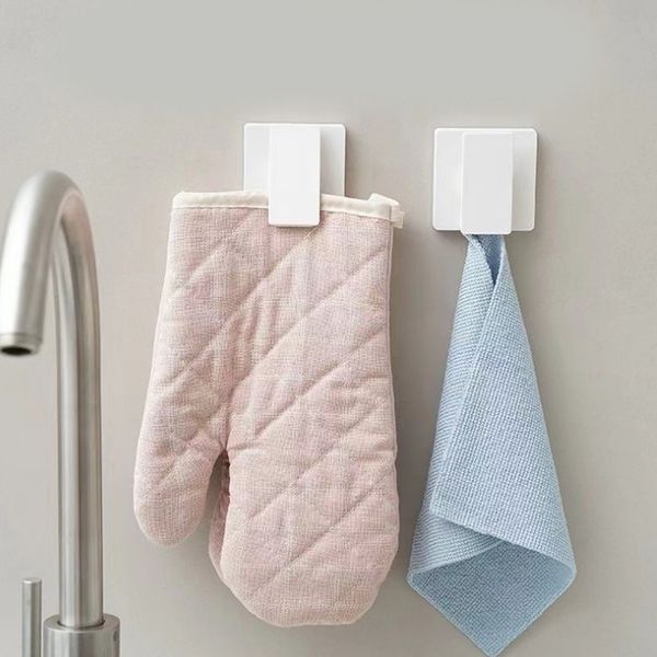 toothpaste holder wall-mounted bathroom organizer for towels and toiletries