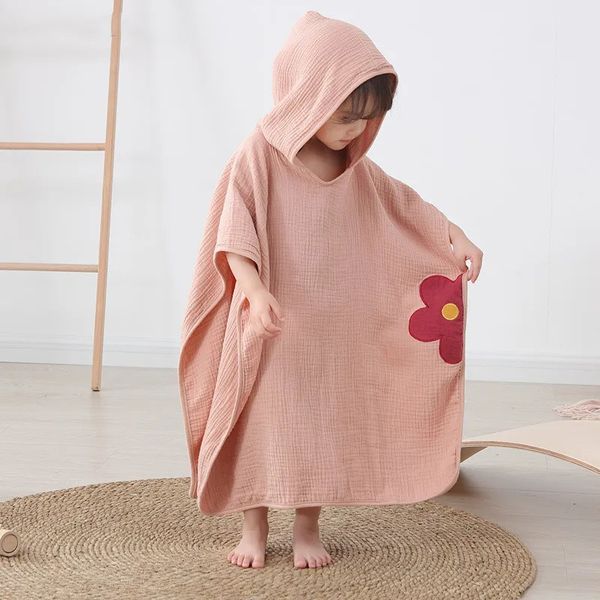 Towels Robes Cotton Gauze Bath Towel Children Hooded Bath Towel Swimming Hooded Bathrobe Kids Beach Towel Baby Sleeping Bag 231007

Cotton gauze towels and robes, including hooded bath towels for k...
