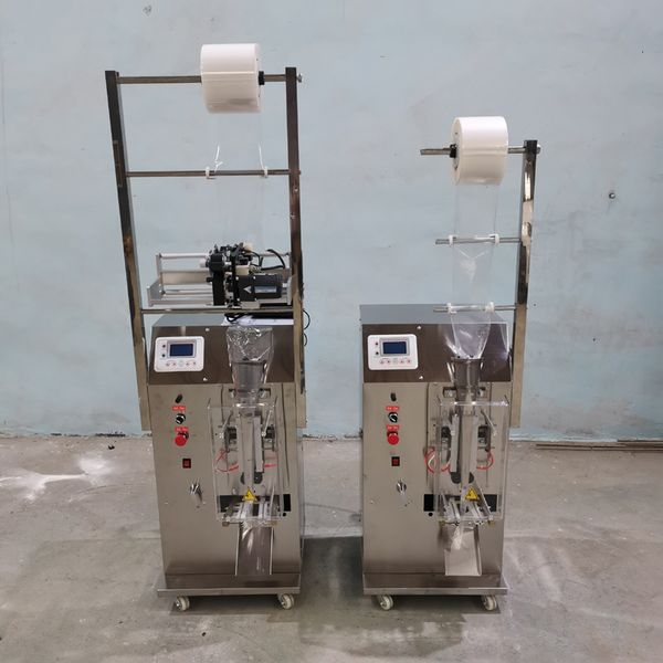 Vertical automatic sachet packaging machine for precise liquid filling and sealing of oils, vinegars, and water