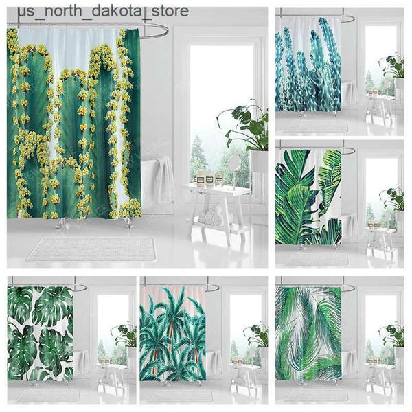 Waterproof fabric shower curtains for bathrooms, 180x200cm or 240x200cm, featuring anime and bohemian decorative designs