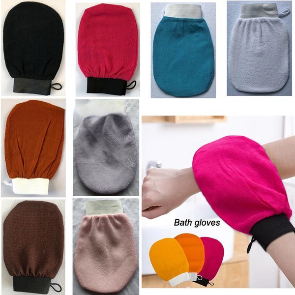 Wholesale Moroccan hammam gloves for double-sided exfoliation and tan removal