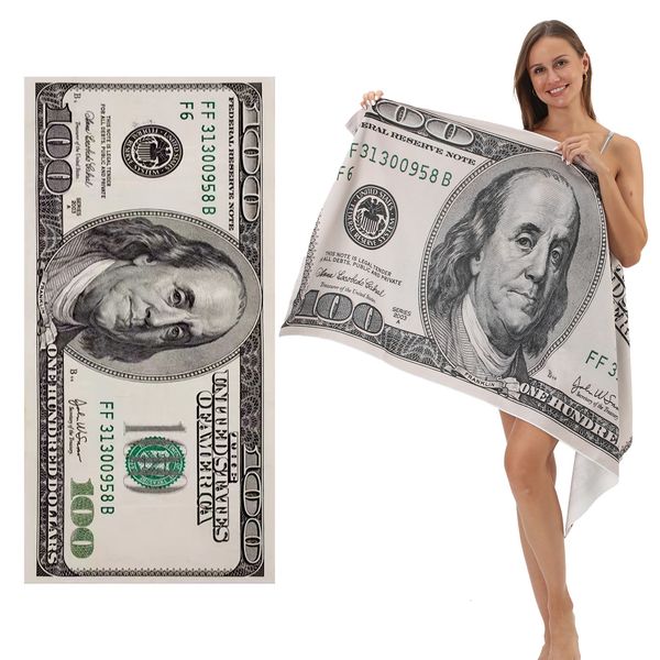 Xiyin Temu's large beach towel features digital printing and is available in USD